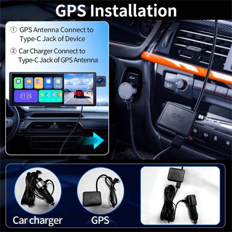Hot item high quality Wireless CarPlay & Android Auto factory price Car Dvr Rearview Android Car player screen