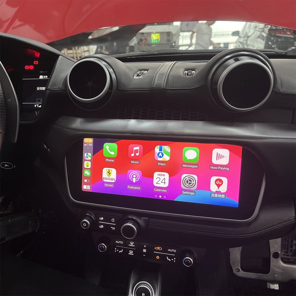 Wireless CarPlay Module For Ferrari Portofino Android Auto Car DVD Player Mirror Link AirPlay Radio Navigation