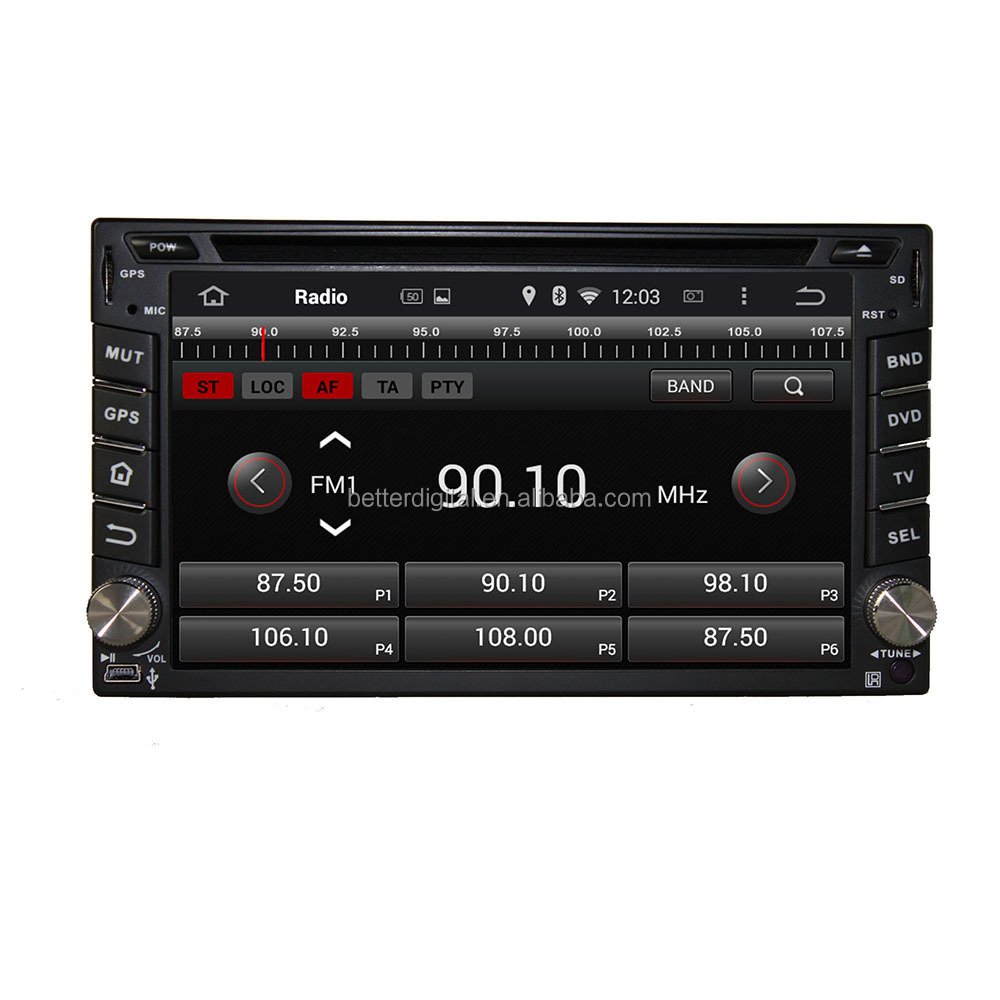 Android car dvd player quad core with 9.0 system