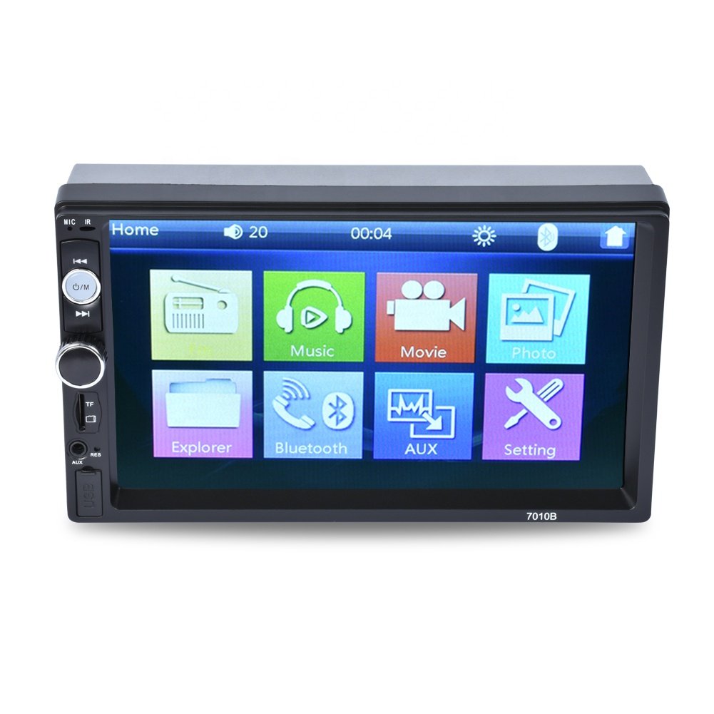 Universal car video dashboard car dvd player with car radio