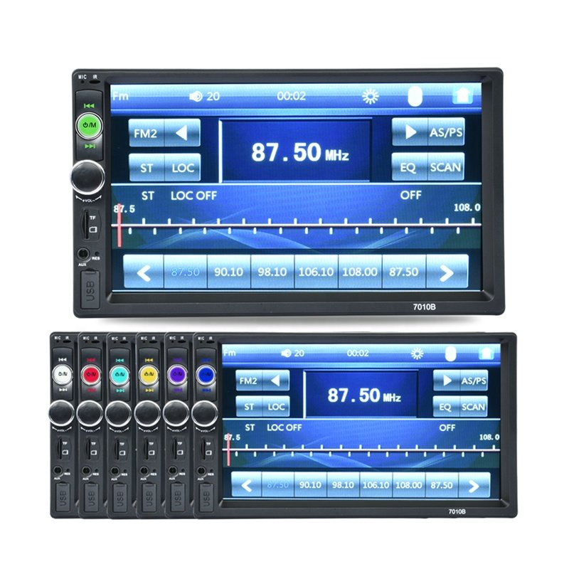 Universal car video dashboard car dvd player with car radio