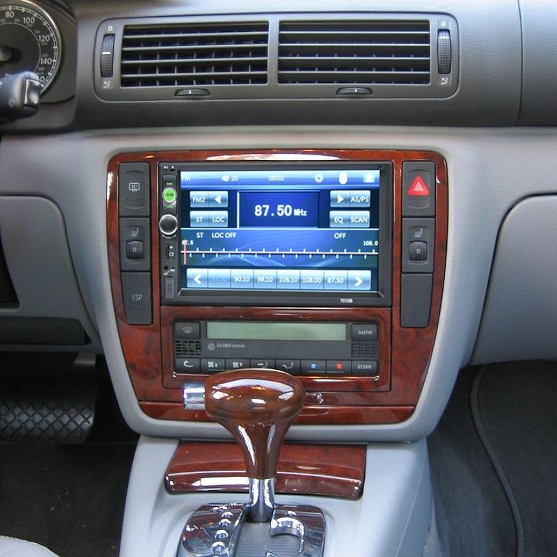 Universal car video dashboard car dvd player with car radio