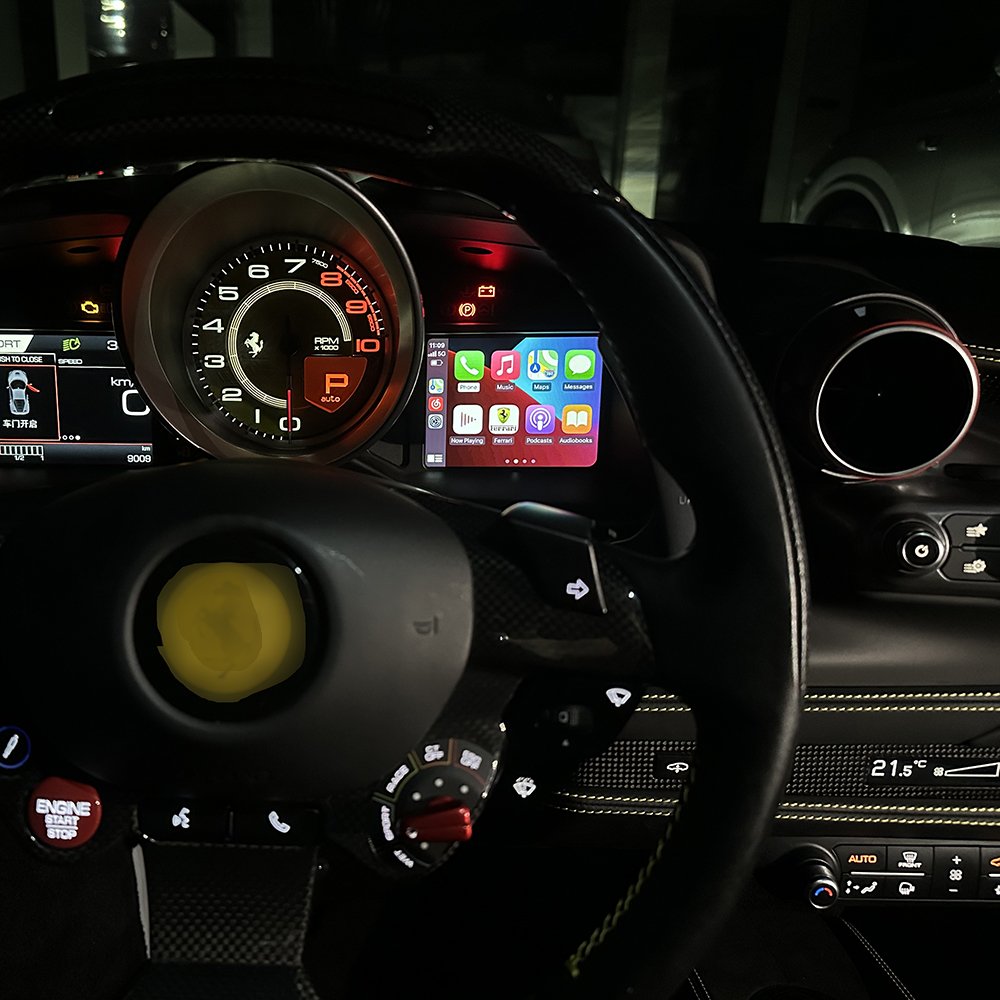 Wireless CarPlay Module For Ferrari F12 F8 488 812 Android Auto Car DVD Player Mirror Link AirPlay Radio Navigation
