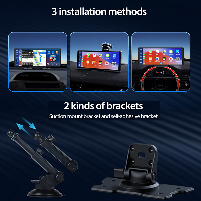10.26 PND Wireless apple carplay screen use for all radio pantalla car apple carplay for 2018 toyota corolla se