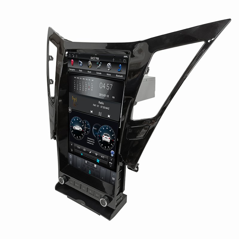 13.6 Inch Vertical Screen Radio Stereo Navigation Car Dvd Player Android For Sonata 2010-2014