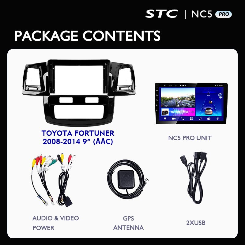 Android multimedia System car dvd player 9 inch touch screen for TOYOTA FORTUNER 1 2008 2014 GPS Naxigation double din car audio