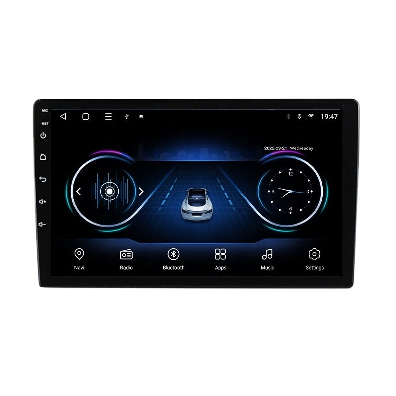Universal 10.1Inch Car Stereo Android 13 IPS Touch Screen 4+32g Bt Multimedia Car Radio Android 13.0 Car play android auto QLED