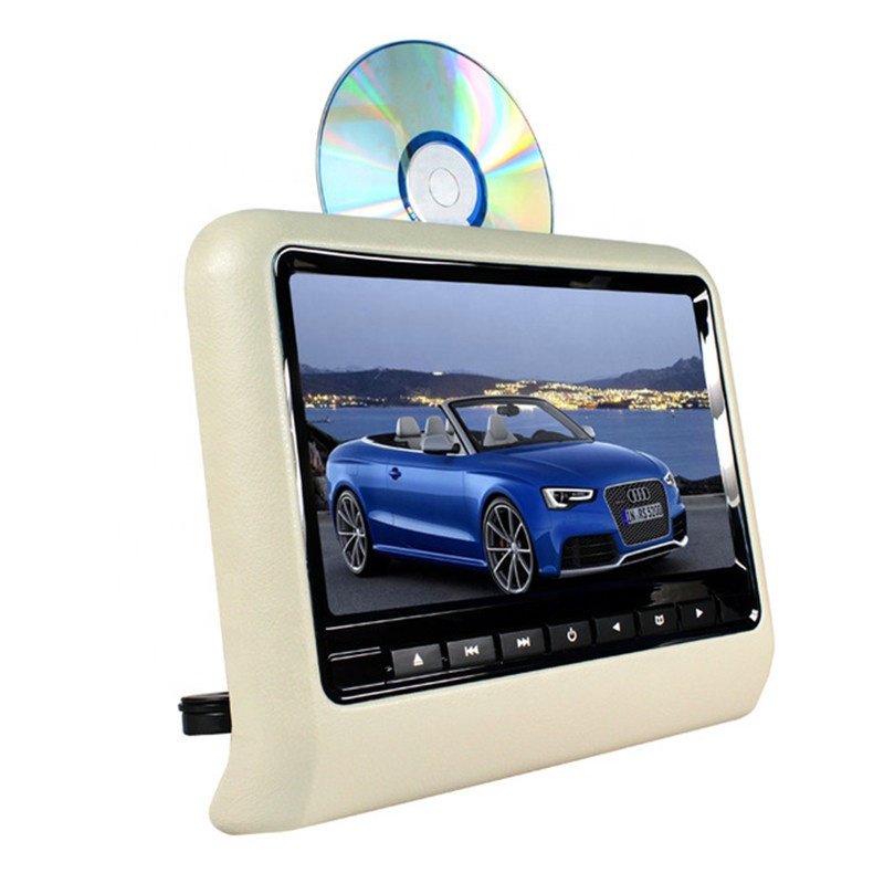Hot Sale Automobile Muliti Function 9 inch TFT-LCD Monitor Headrest Dvd Monitor Player for Car