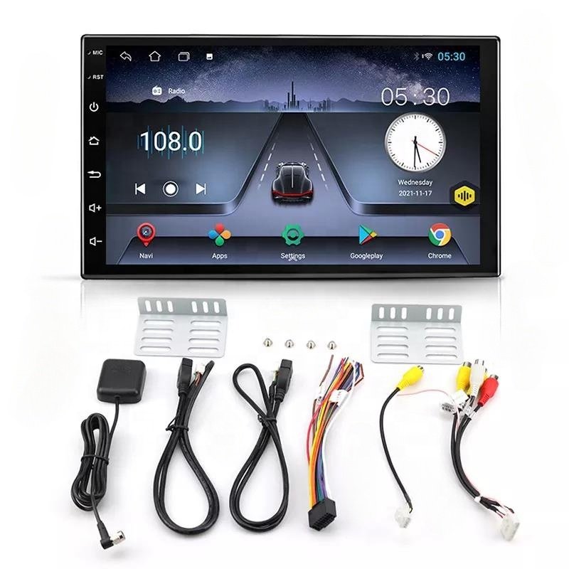 TS7 2+32G 10 Inch Android 12 Car DVD Player For Universal Radio Stereo Audio Head Unit Carplay Screen