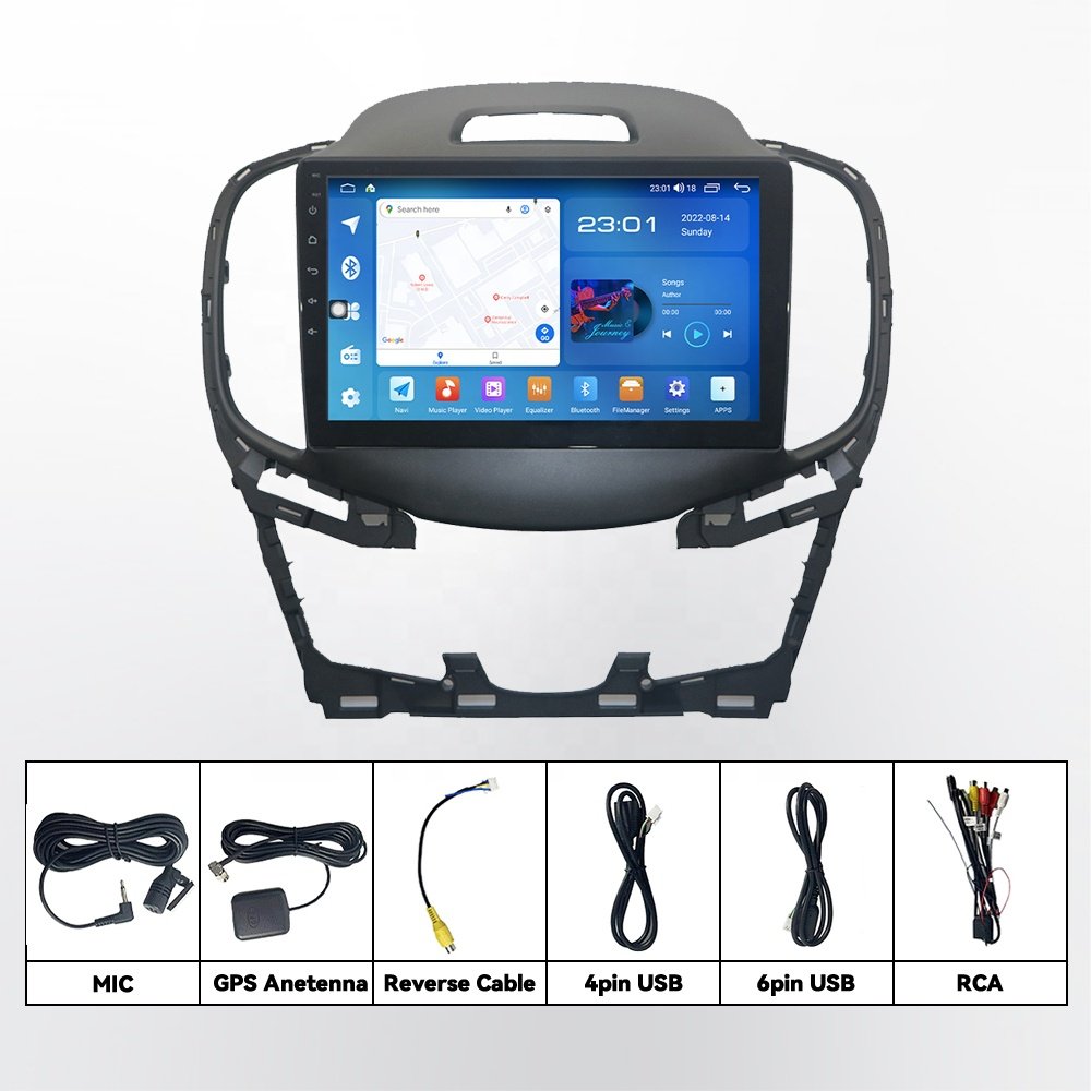 Android 12 Car Radio 9/10 inch Car Multimedia Touch Screen With DSP Navigation Car Dvd Player for Buick Excelle Regal Lacrosse