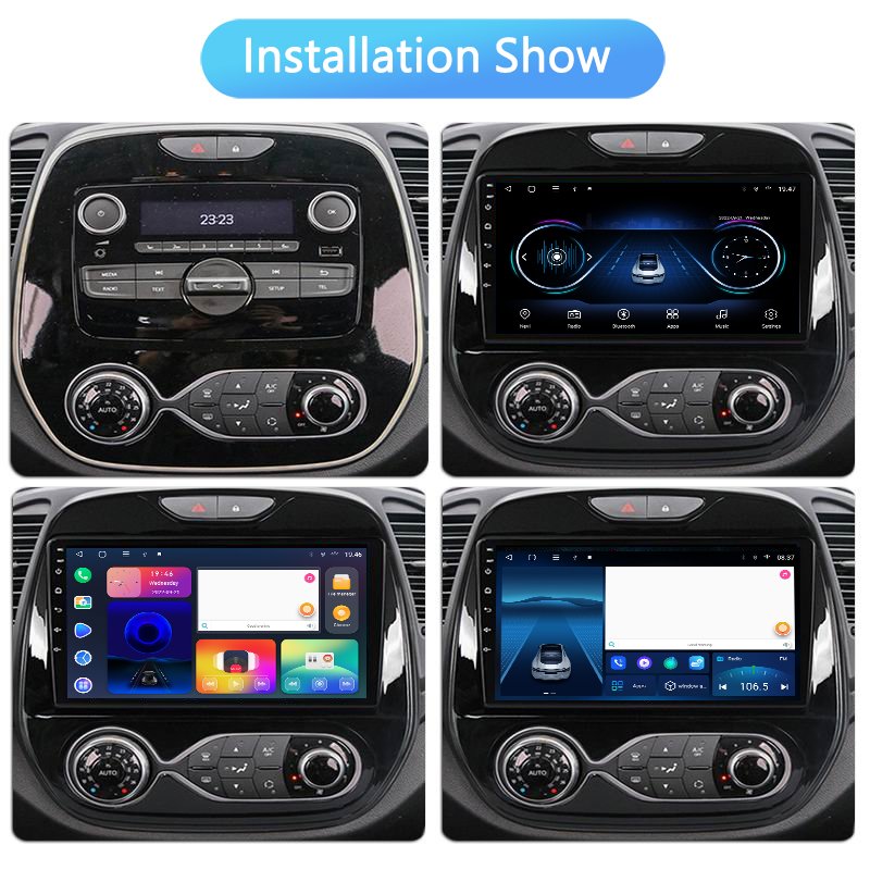 9 Inch Android Car Radio Dvd Multimedia Player For Renault Kaptur Captur 2016 2017 2018 2019 Stereo GPS Navigation