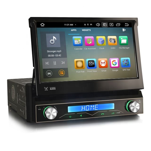 Erisin ES8568U 7 inch universal 1 Din Android 12.0 wireless BT5.0 CarPlay 4G TPMS DAB DSP car dvd player