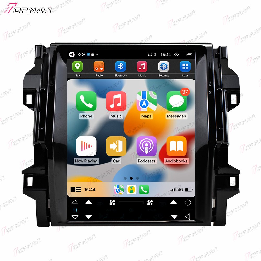 12.1 Inch Touch Screen Car DVD Player Android Auto Compatible Auto Radio for Toyota Fortuner 2016-2022 IPS Screen Dashboard