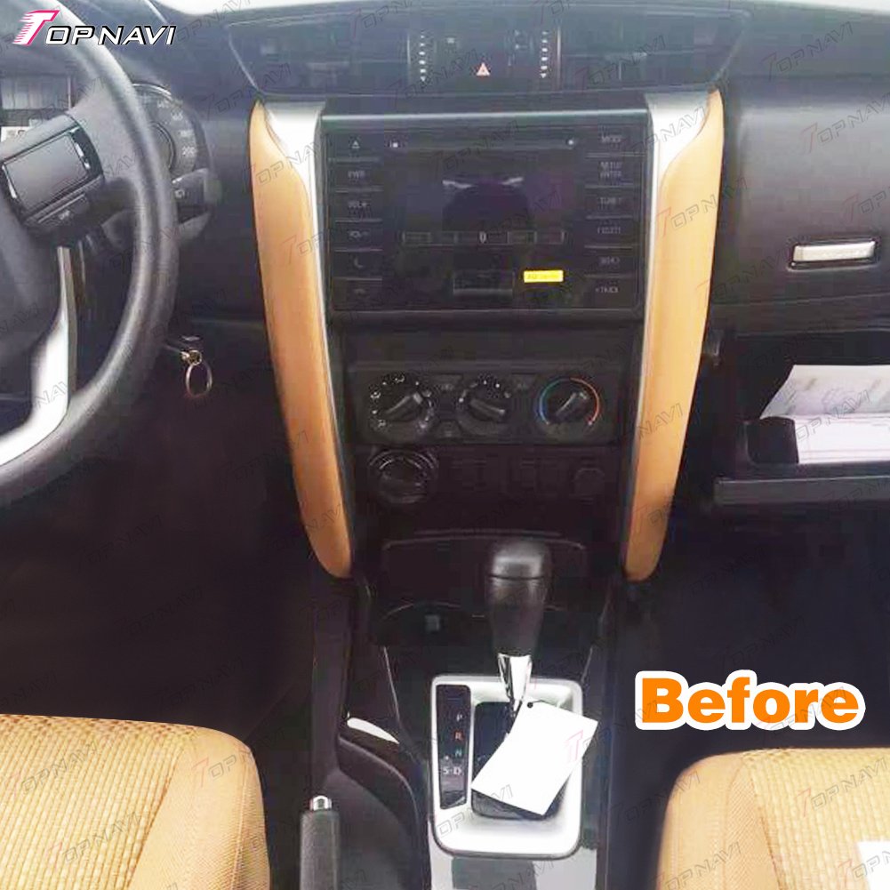 12.1 Inch Touch Screen Car DVD Player Android Auto Compatible Auto Radio for Toyota Fortuner 2016-2022 IPS Screen Dashboard
