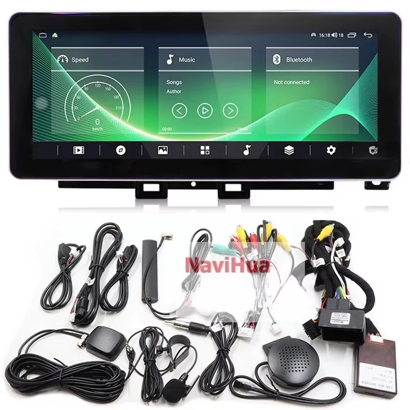 Navihua New Design 12.3inch Android Car Radio GPS Navigation Car DVD Player Multimedia Stereo for Alfa Romeo Stelvio 2017-2020