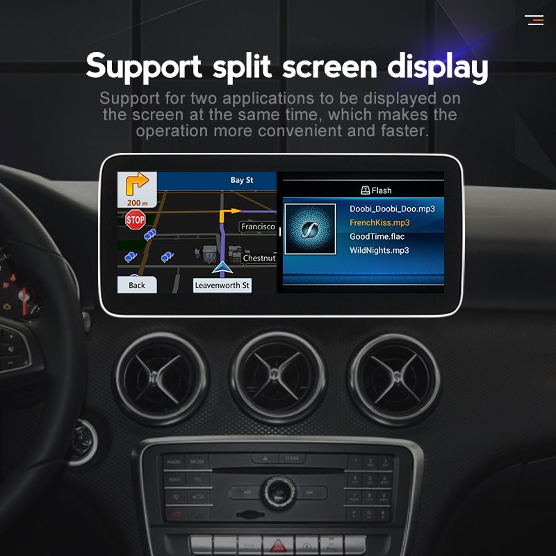 8+128/8+64/2+32G Android car video gps player for Mercedes Benz A Class W176/GLA Class X156/CLA Class W117 audio navigation