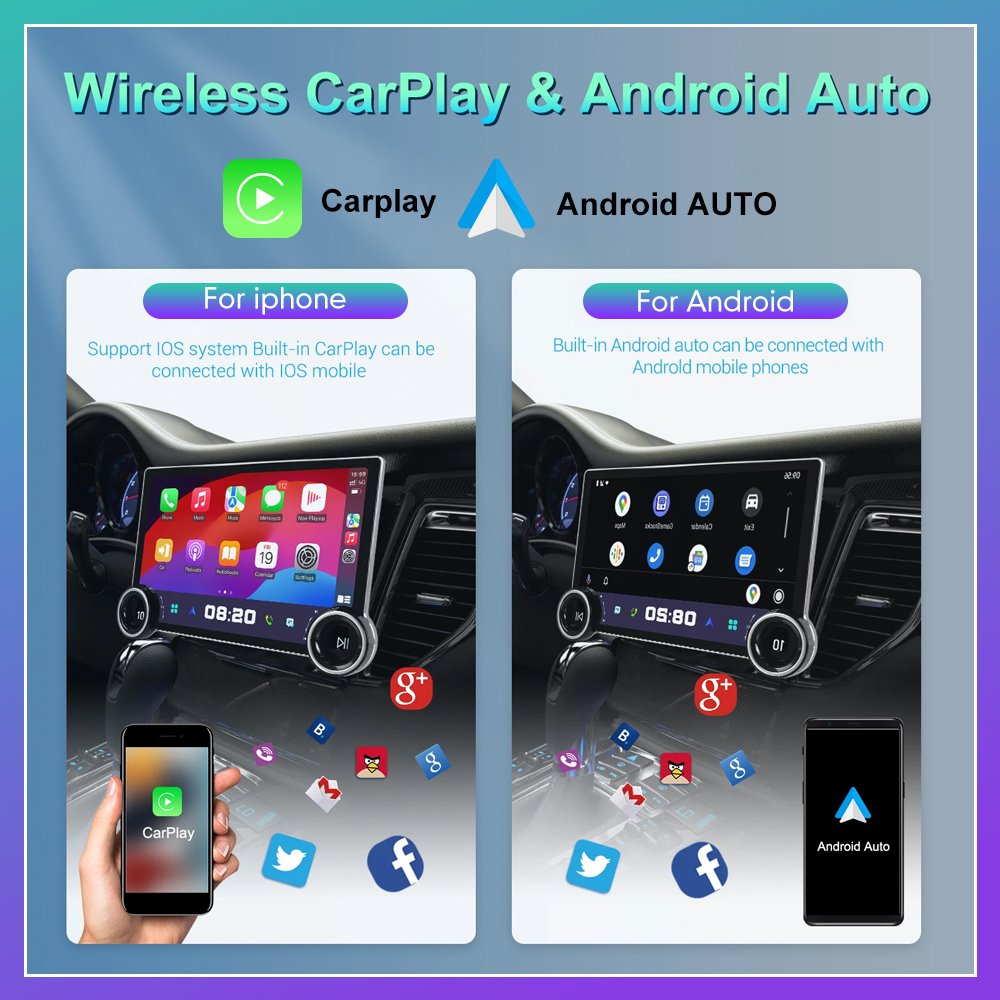 DIAMOND 2K Qled Screen 10.1/10.33/11.5/11.8 Inch Double Din Car Stereo 2 Din Android Car Radio Car DVD Player Navigation GPS