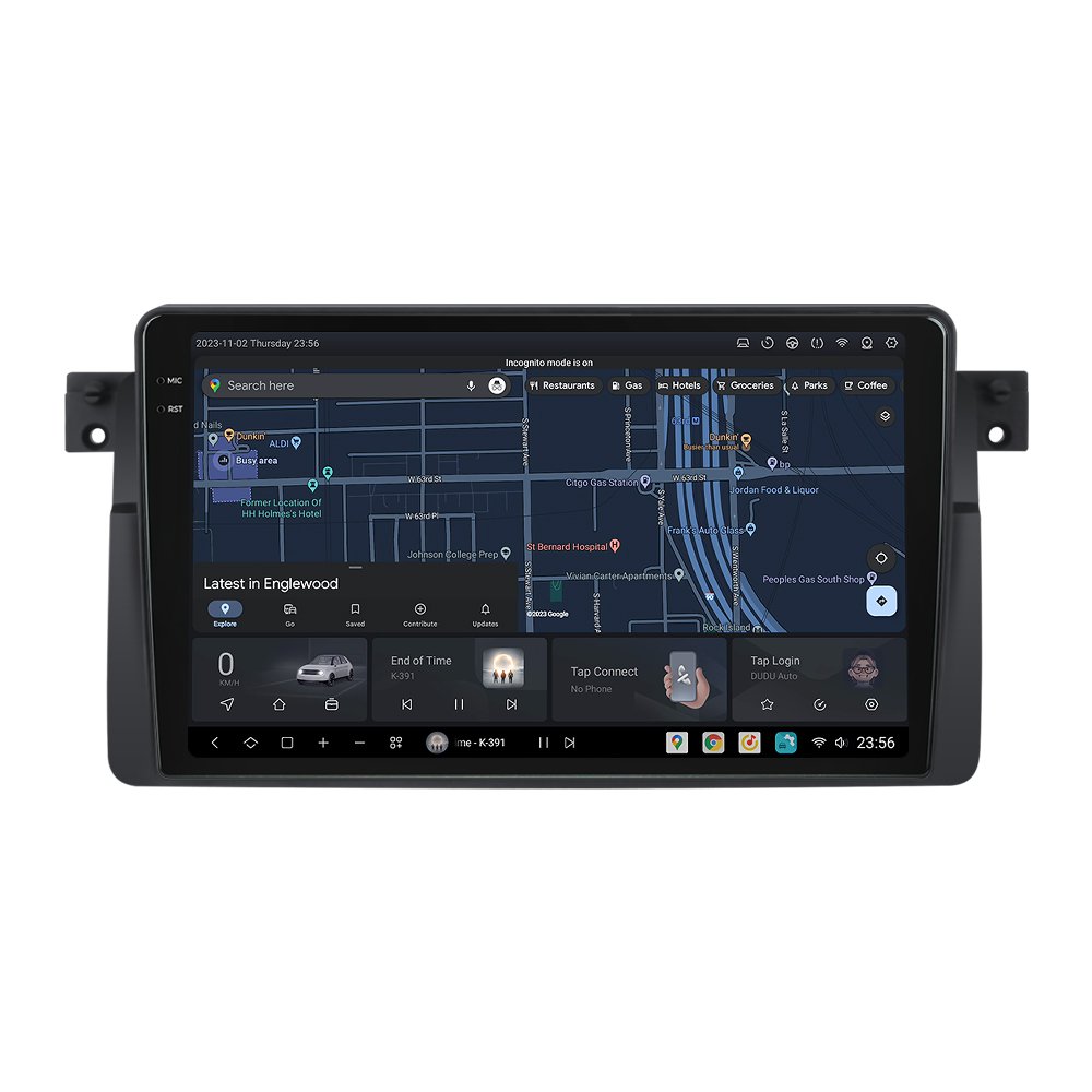 DUDUAUTO Autoradio Car Radio Intelligent System Player Audio Stereo Head Unit For BMW E46 Coupe M3 Rover 316i 318i 1998 - 2006