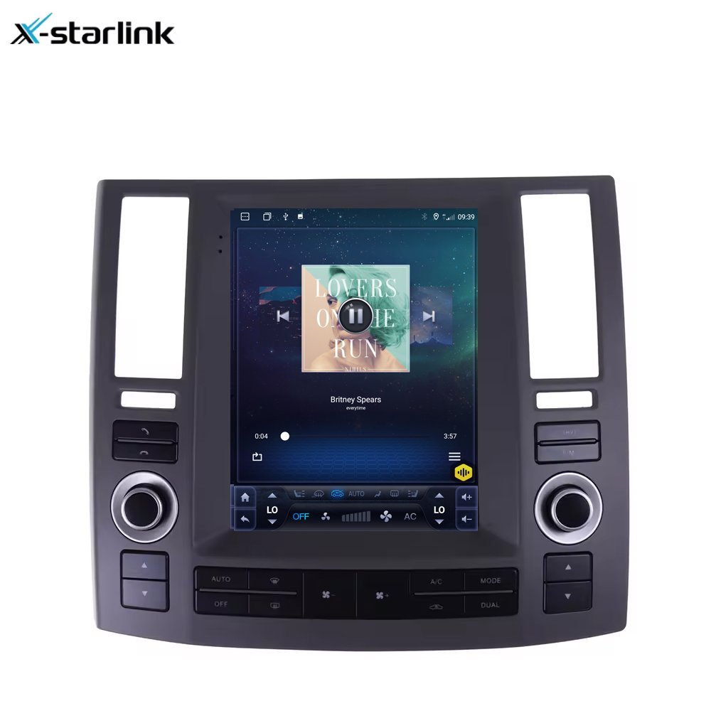 10.4" Tesla Style Android Display Car Radio Video Player For Infiniti FX35 2003-2008 car dvd player