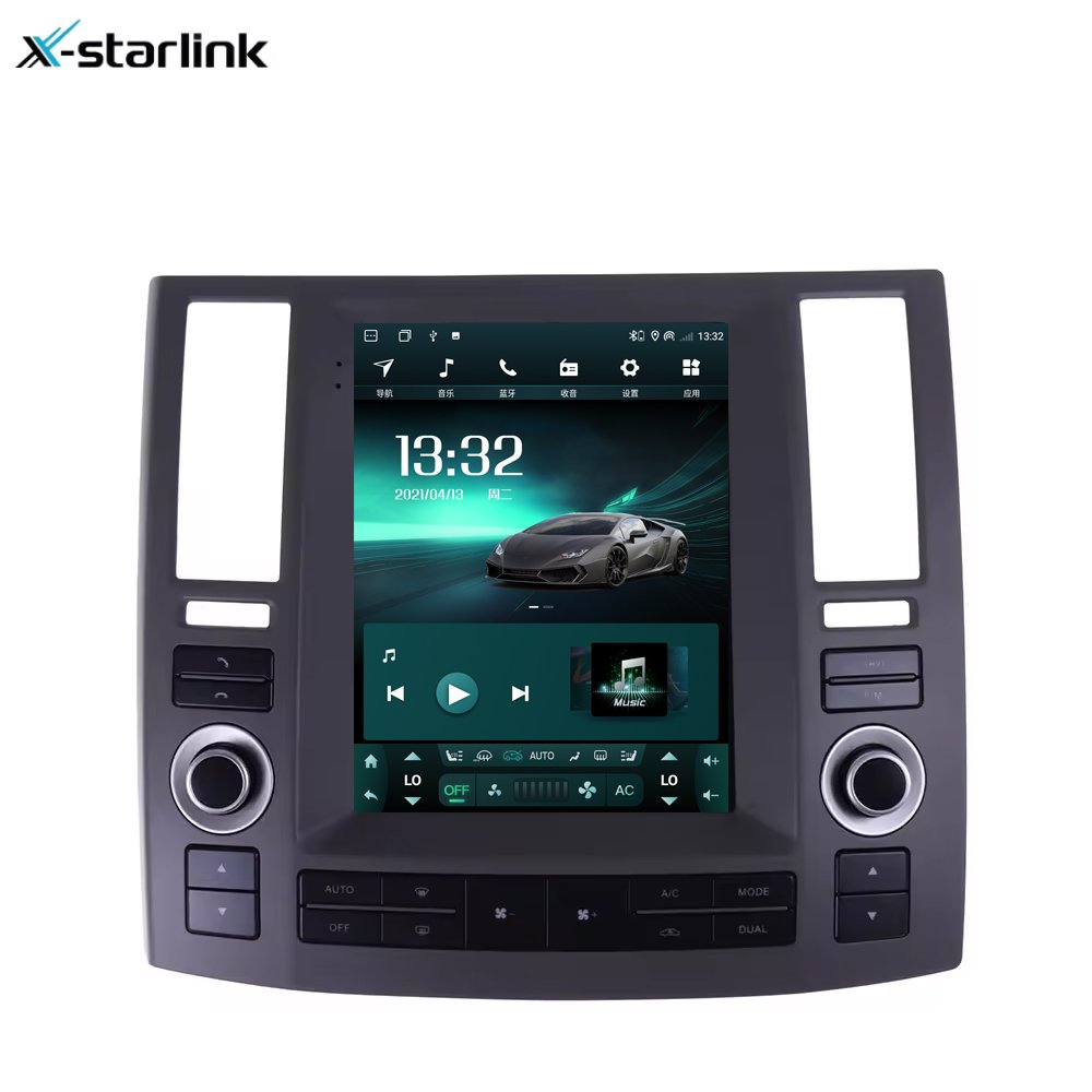 10.4" Tesla Style Android Display Car Radio Video Player For Infiniti FX35 2003-2008 car dvd player