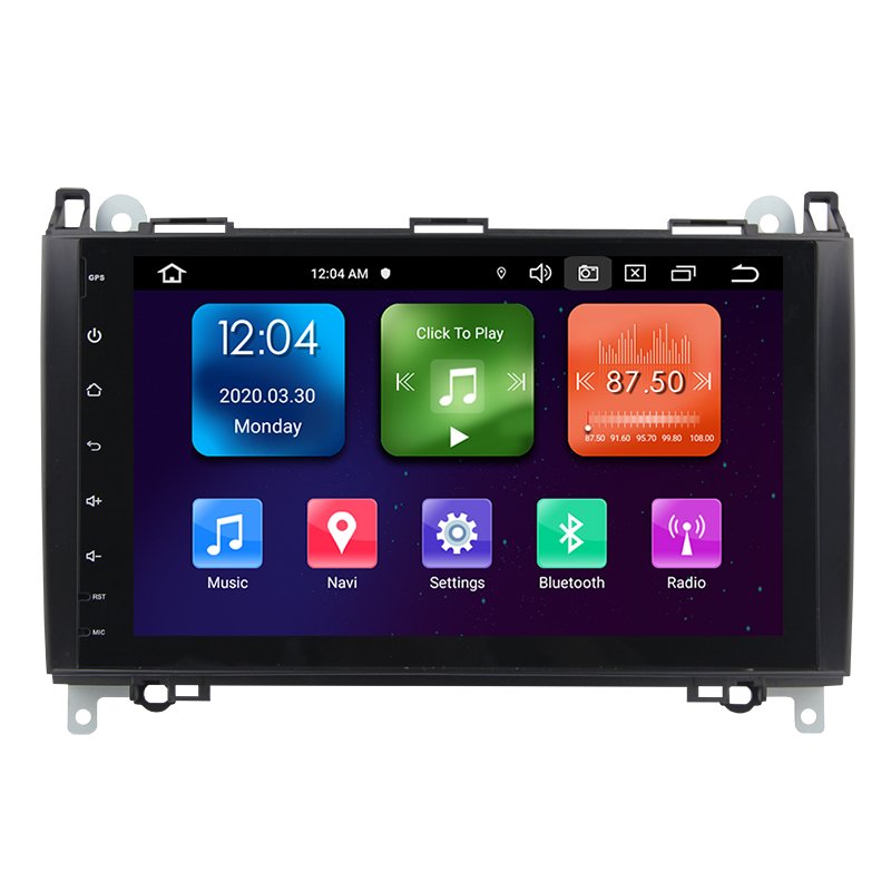 Android 11.0 RK PX5 Octa-core 4G RAM+64G ROM 9 inch special car audio for A/B class B200 built-in DSP Carplay Android Auto