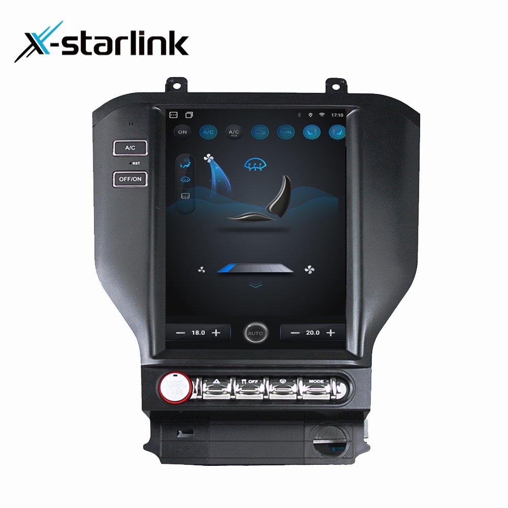 Vertical screen Ford Mustang 2015-2018 Multifunctional navigation car DVD player Supports 360 carplay Android 12 car radio