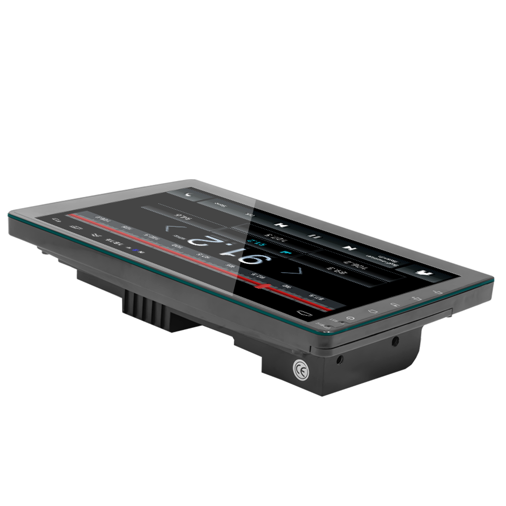 Universal 9/10 inch 2 Din Android 12Car Radio Stereo 2.5D Tempered Glass Touch Screen Car DVD Player with WIFI GPS FM