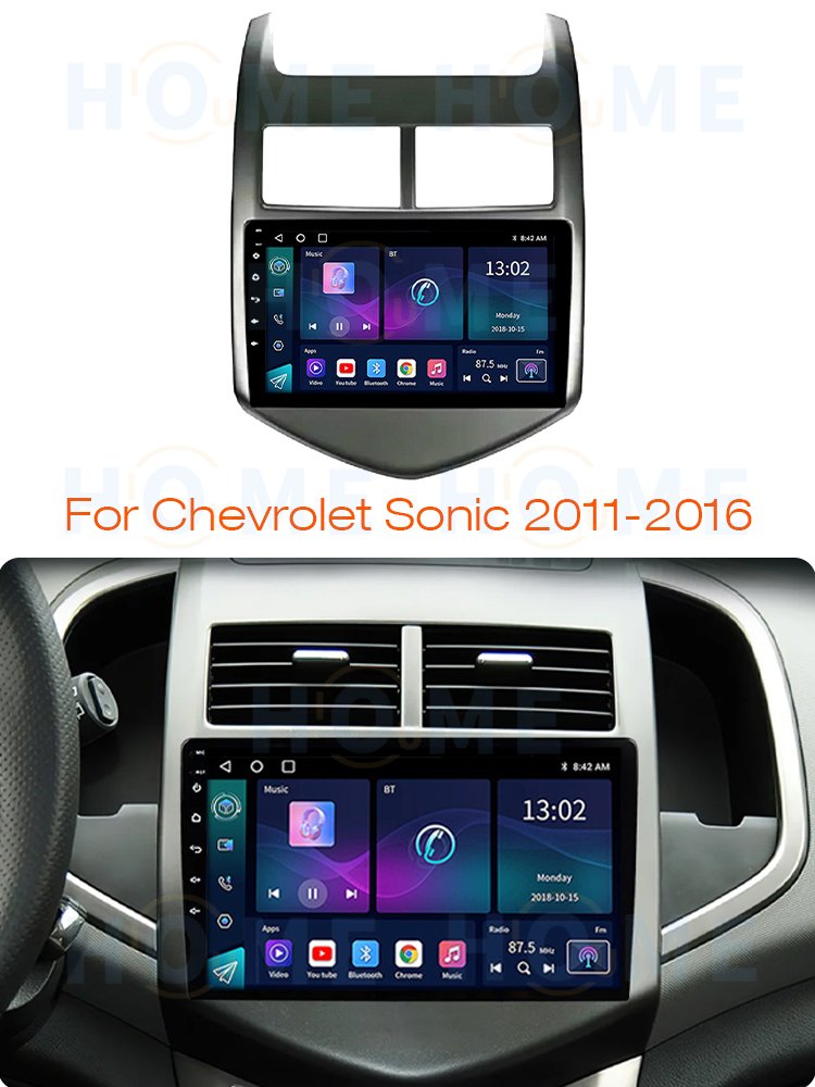 Android 10 Car Radio 2G+32G android Auto GPS WIFI Screen Multimedia Carplay For Chevrolet Sonic 2011-2016 2 Din 1024*600 P
