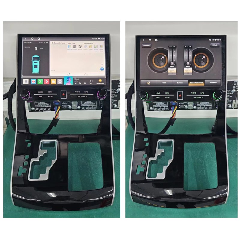 11.5 Inch Android Car dvd player touch screen radio gps navigation carplay For Toyota Alphard 20 2008-2014
