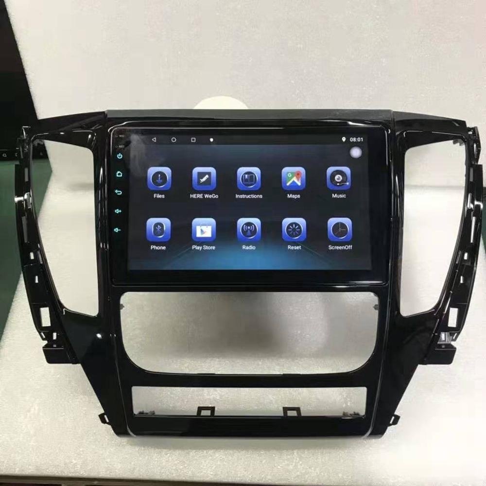 XinYoo In car audio car GPS player for Mitsubishi Pajero Sport 2018 carplay android auto Car Radio MP5 Player