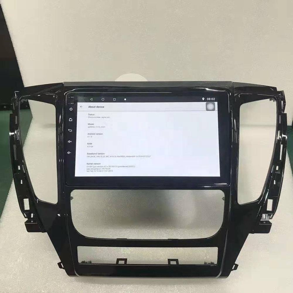 XinYoo In car audio car GPS player for Mitsubishi Pajero Sport 2018 carplay android auto Car Radio MP5 Player