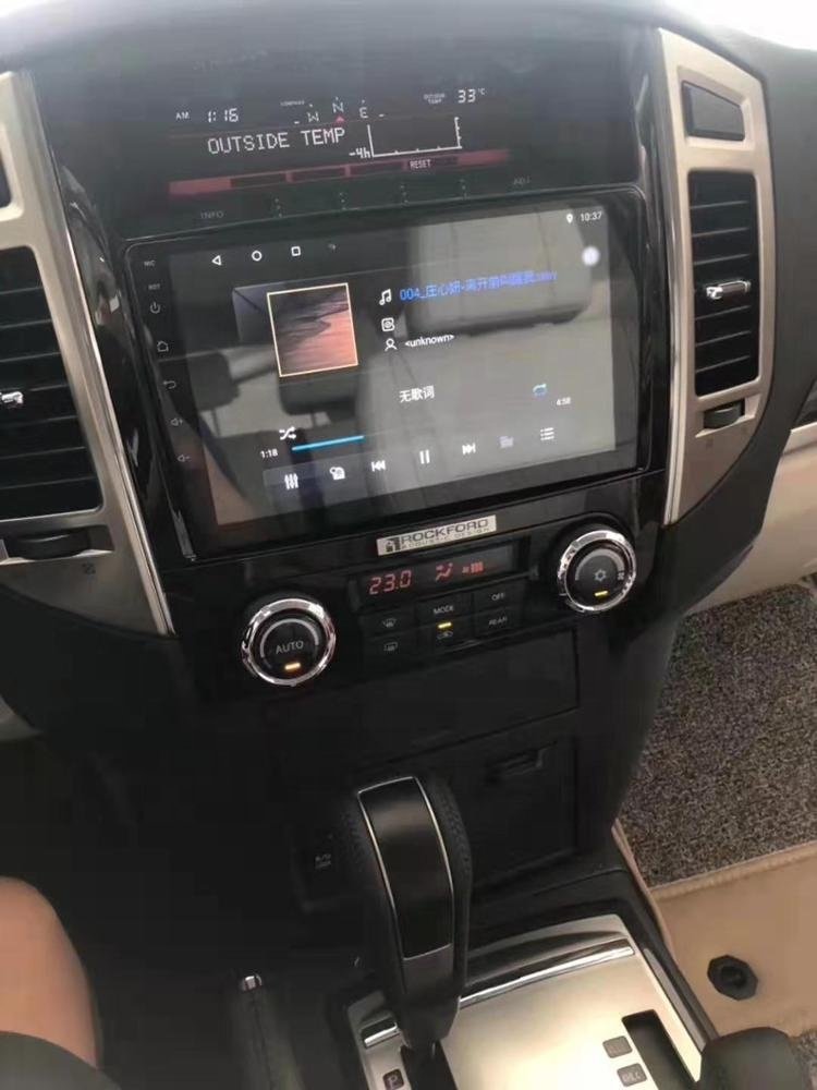 XinYoo In car audio car GPS player for Mitsubishi Pajero Sport 2018 carplay android auto Car Radio MP5 Player