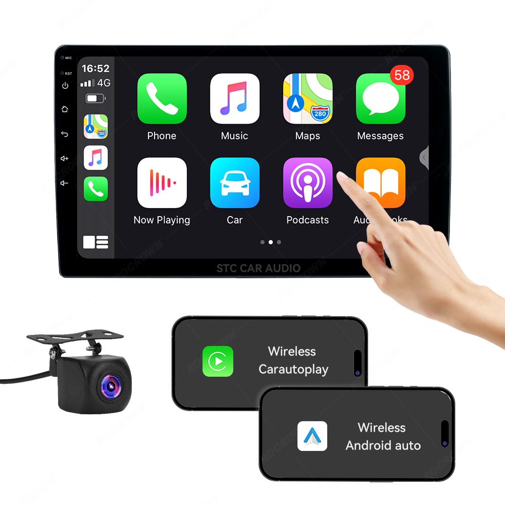 Car dvd Android 12 Car Multimedia Player 9 Inch For Universal Radio Stereo Audio Head Unit Carplay Screen Android car Radio