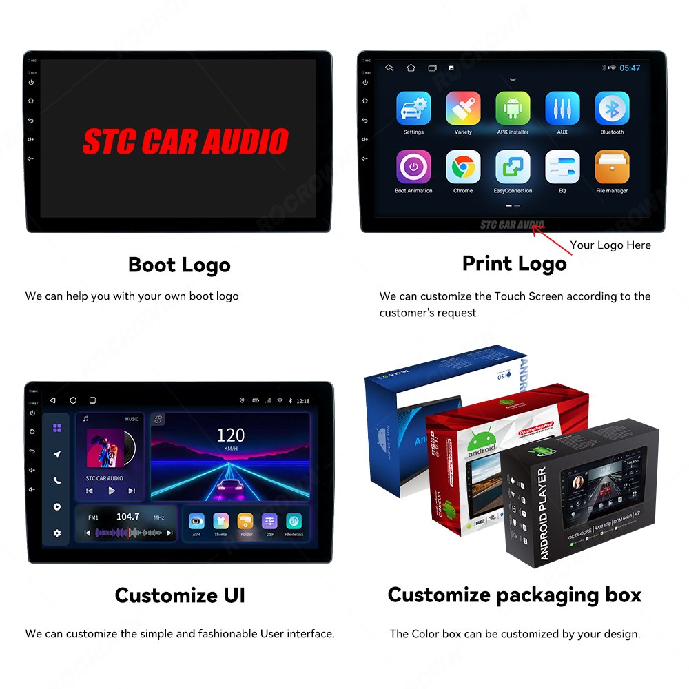 Car dvd Android 12 Car Multimedia Player 9 Inch For Universal Radio Stereo Audio Head Unit Carplay Screen Android car Radio