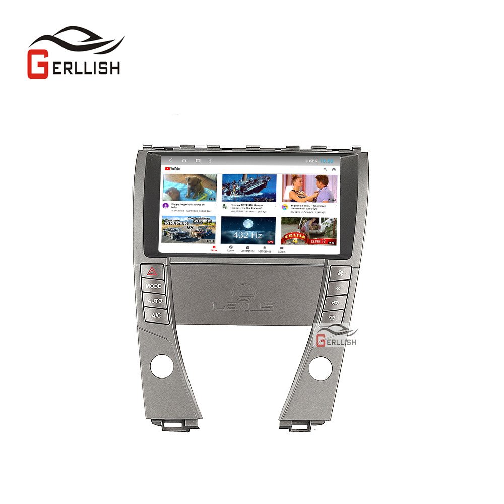 android car dvd gps multimedia player for Lexus ES ES240 ES250 ES300 ES350 2006-2012 navigation