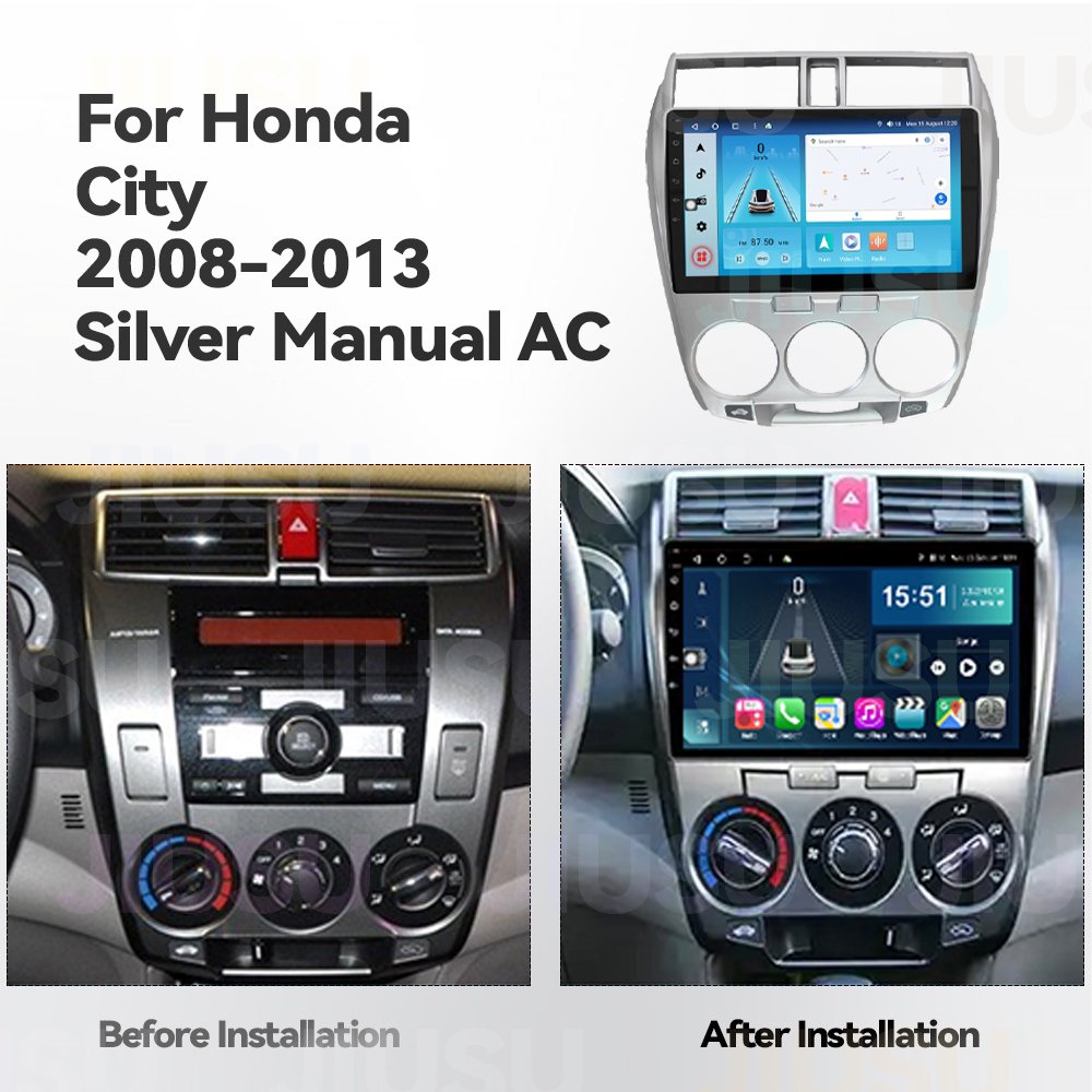 Android 12 Car Radio 10 inch Multimedia System Car DvD Player for Honda City 2008-2013 Car Stereo Touch Screen Carplay DSP GPS