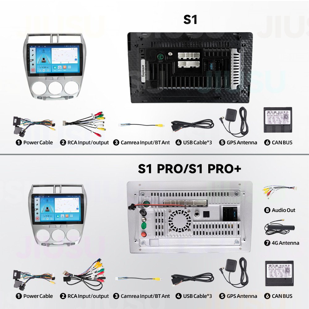 Android 12 Car Radio 10 inch Multimedia System Car DvD Player for Honda City 2008-2013 Car Stereo Touch Screen Carplay DSP GPS
