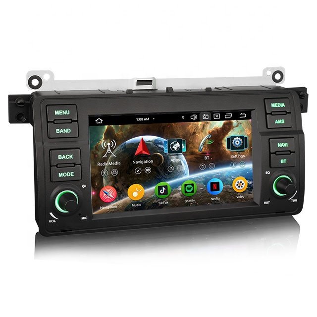 Erisin ES5746B Android 13 GPS SatNav Car Dvd Player For BMW Rover 75 MG ZT IPS DSP 4G WiFi CarPlay Car Radio