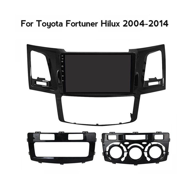2 Din 2.5D Touch Screen 9 Inch Android 11 Bt Handsfree Phone Call Car Radio For Toyota Fortuner Hilux 2007 2008 2012 2014 2015