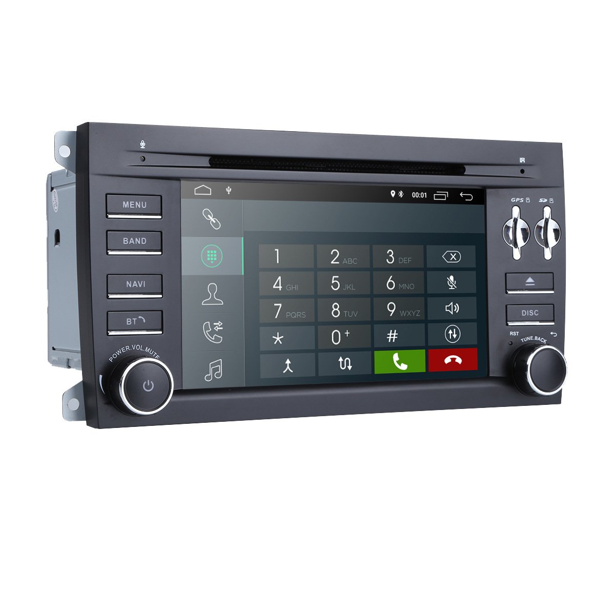 Car Multimedia Gps Android Navigation Radio Stereo Car Video Audio System Dvd Player for Porsche Cayenne 2003-2010 with Disc