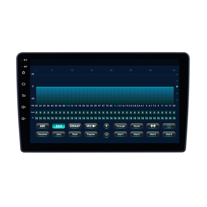 Universal 5760 android 10 multimedia player 8 Core 2G 32G 4G 64G car radio IPS 9inch gps auto car stereo radio with 360 BT 5.0