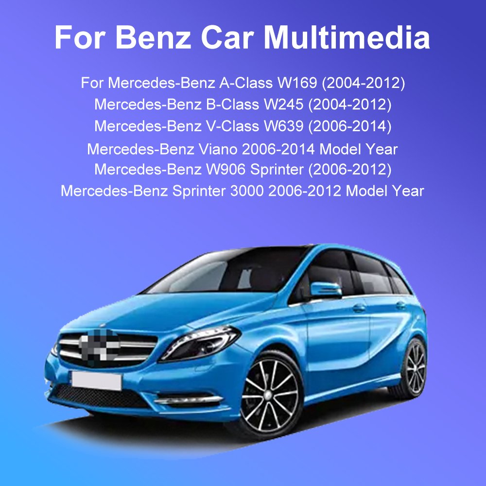 TOPSOURCE 7 inch 2 din auto radio BT WIFI 2+32G4G for Benz Android 11 8CORE Car DVD Player