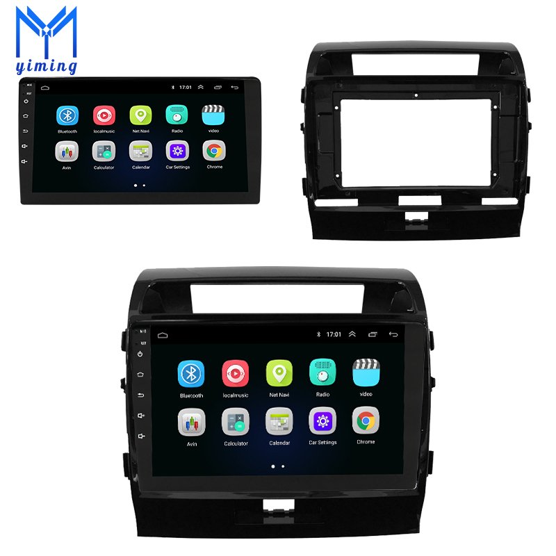 android 9.1 2+32 octa core car gps multimedia player For Toyota Land Cruiser 200 2007 dvd radio video player