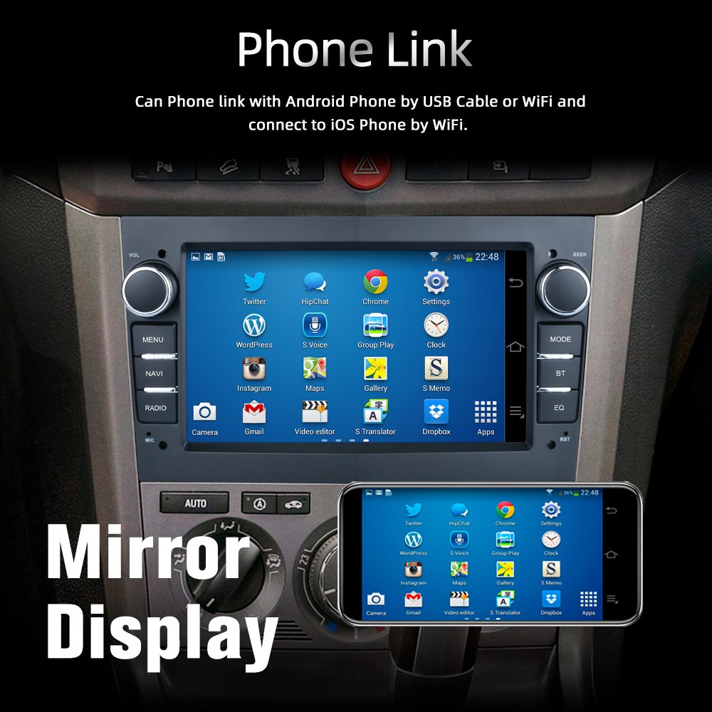 7 Inch Android Car Radio Player For Opel Black Built In GPS Wireless Carplay Android Auto Mirror Link Car DVD Player