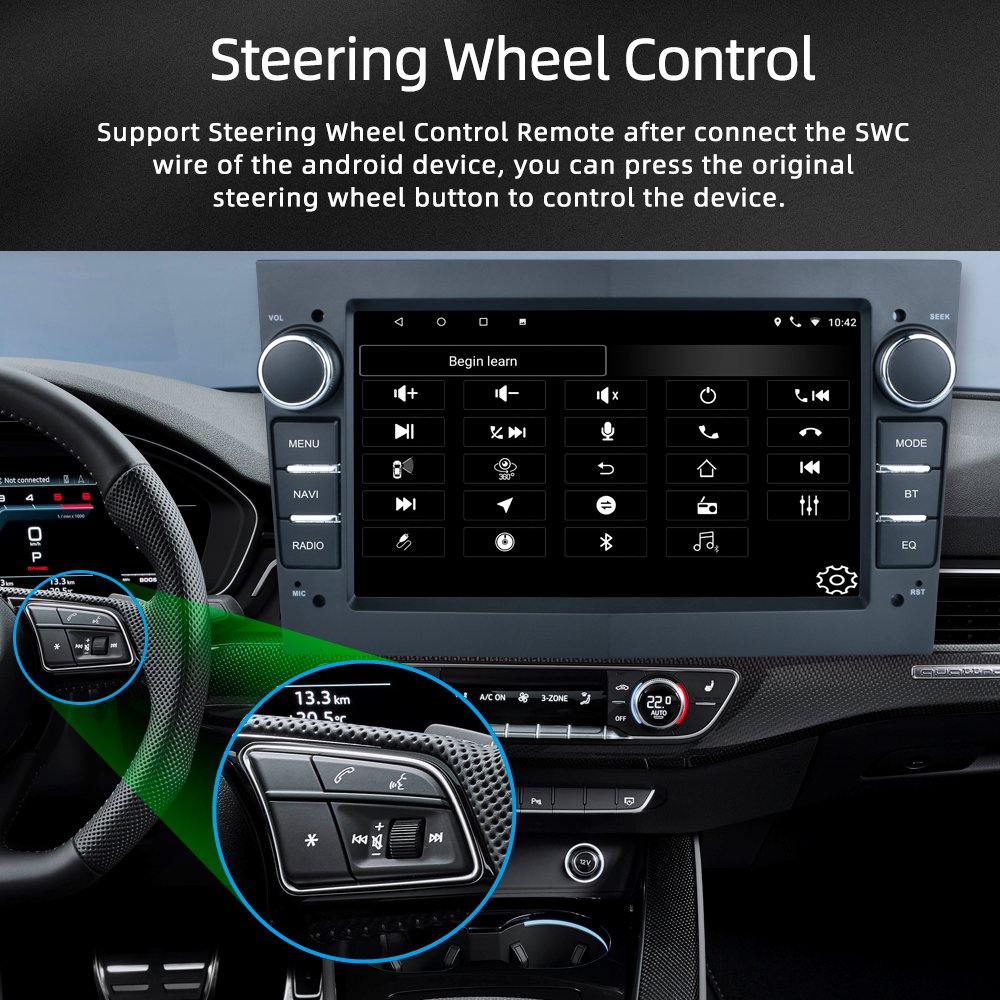 7 Inch Android Car Radio Player For Opel Black Built In GPS Wireless Carplay Android Auto Mirror Link Car DVD Player