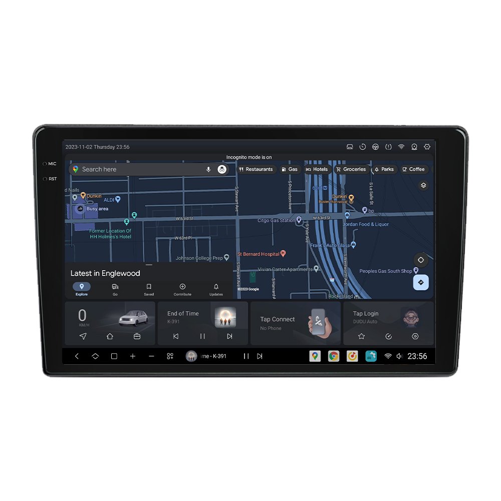 DUDUAUTO Car Radio Multimedia Player Navigation GPS Stereo Autoradio Car-play Auto Android 13 For KIA Ceed 2006 - 2012