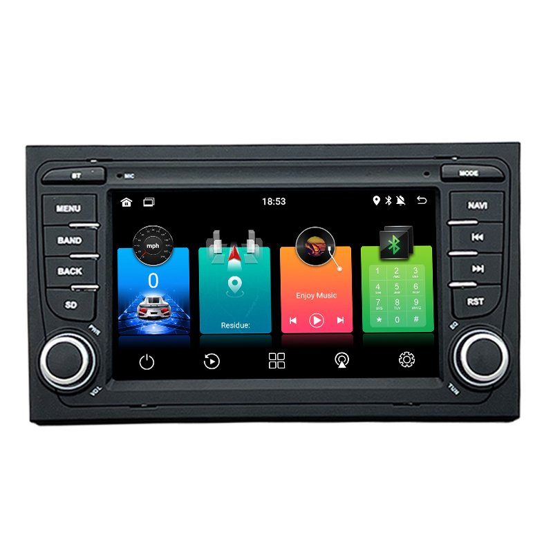Android13 Auto Radio For Audi A4 B6 B7 S4 B7 B6 RS4 Seat Exeo 2002-2008 RS4 B7 GPS Navigation Car Multimedia Player Carplay DSP