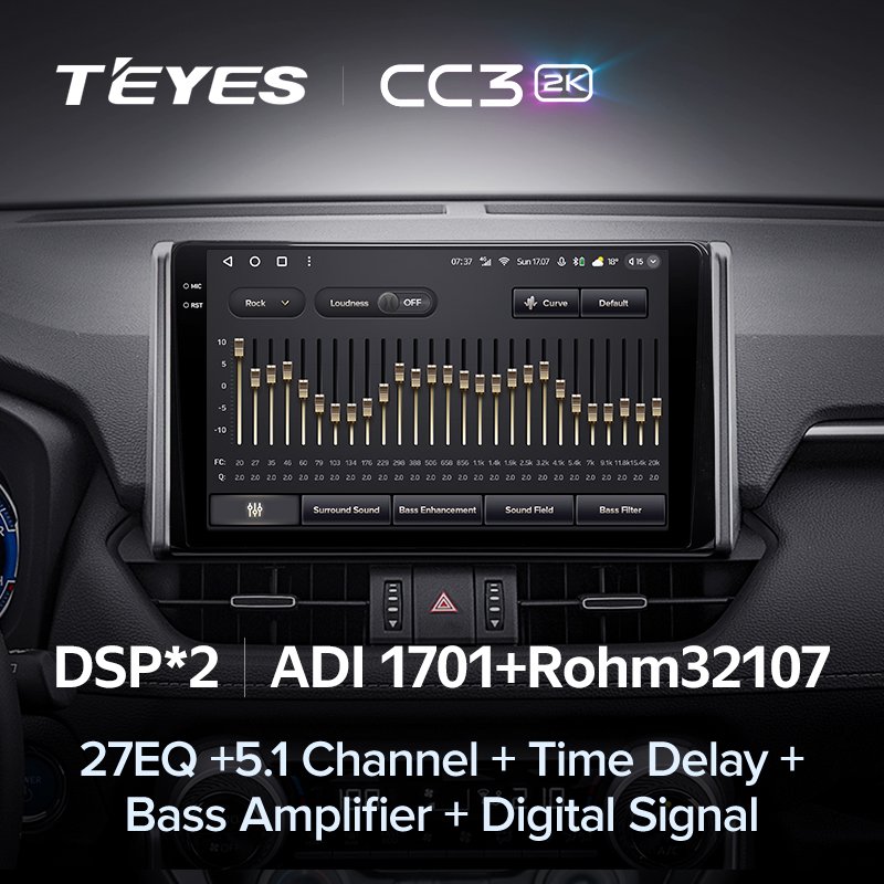 TEYES CC3L CC3 2K For Toyota RAV4 5 XA50 2018 - 2023 Car Radio Multimedia Video Player Navigation stereo GPS Android 10 dvd