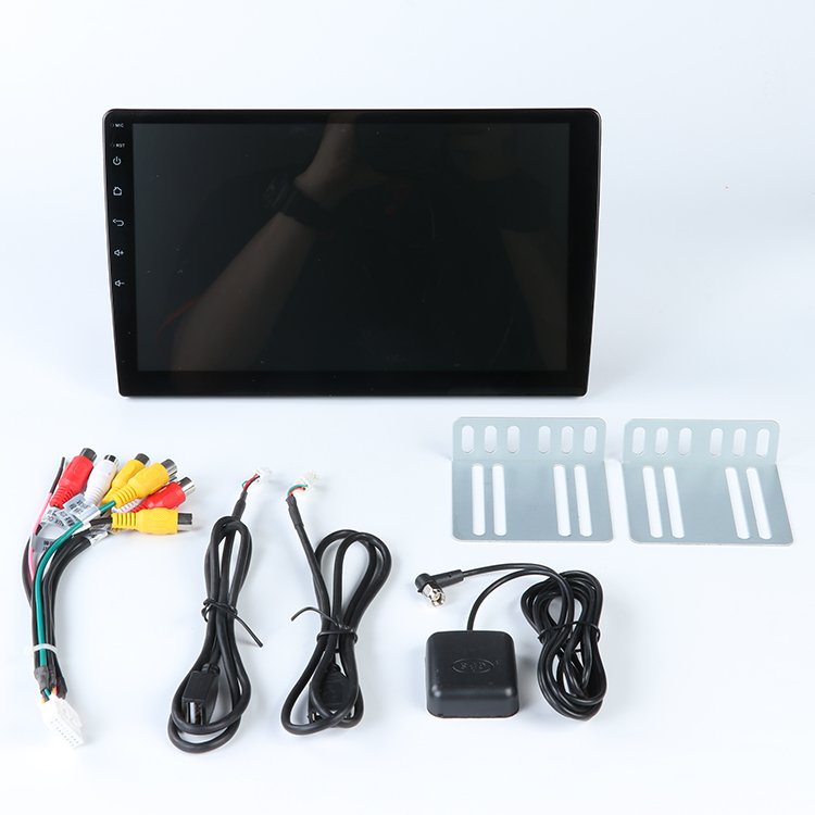 Universal android 9.1 car DVD player double 2din 10inch capacitive touch screen car radio gps player with WIFI