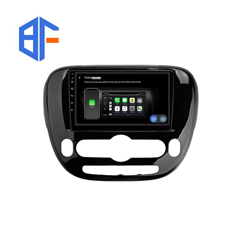Android 10.0 System Car DVD 9 Inch Touch Screen Car Stereo for Kia Soul 2 2013-2019 with Reverse Camera Screen 2 Din